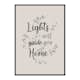 Poster Gallerix Lights Will Guide You Home