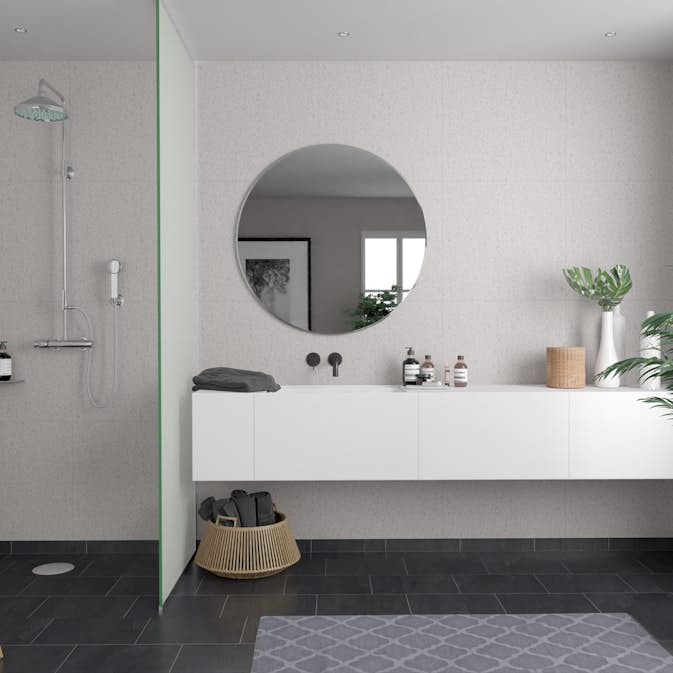 Våtrumsskiva Fibo Terrasso Light 4001-M6060 S