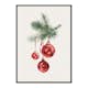 Poster Gallerix Watercolor Christmas Balls