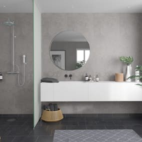 Våtrumsskiva Fibo Meton Grey 2442 S