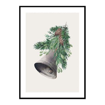 Poster Gallerix Watercolor Christmas Bell