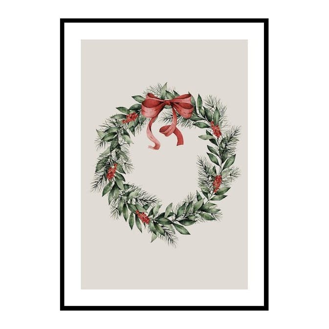 Poster Gallerix Christmas Wreath