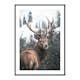Poster Gallerix Winter Landscape Deer