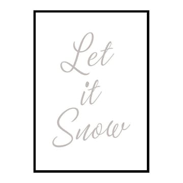 Poster Gallerix Let It Snow
