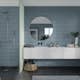 Våtrumsskiva Fibo Dusty Blue 6274-M6015 EM