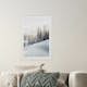 Poster Gallerix Winter Mountain Morning