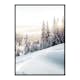 Poster Gallerix Winter Mountain Morning