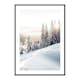 Poster Gallerix Winter Mountain Morning