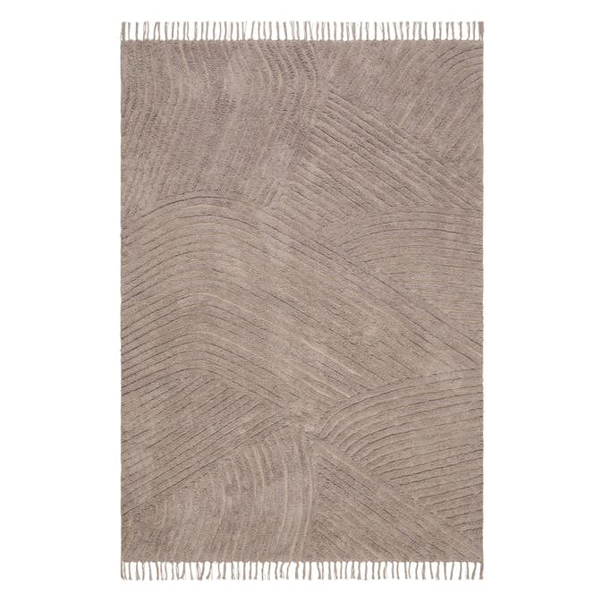 Bomullsmatta KM Carpets Marocko Abstrakt