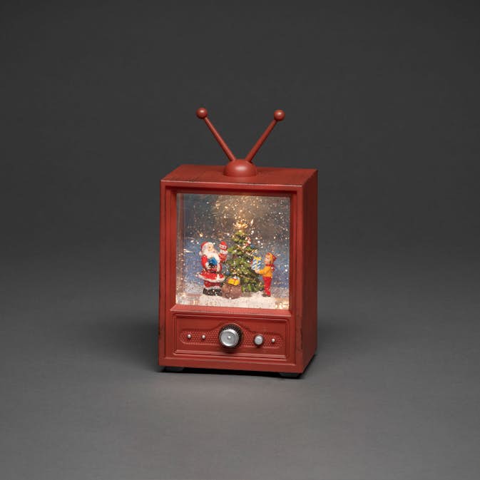 Snöglob Gnosjö Konstsmide Vattenfylld TV med Pojke