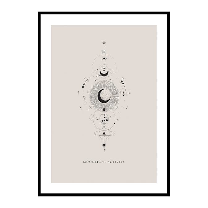 Poster Gallerix Moonlight Activity No1