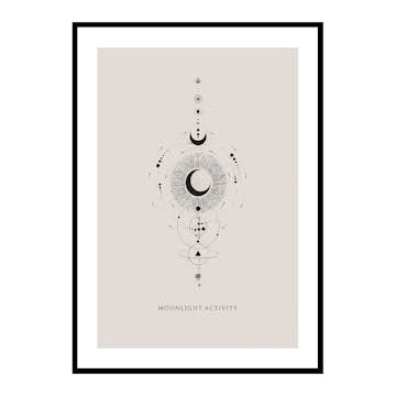 Poster Gallerix Moonlight Activity No1