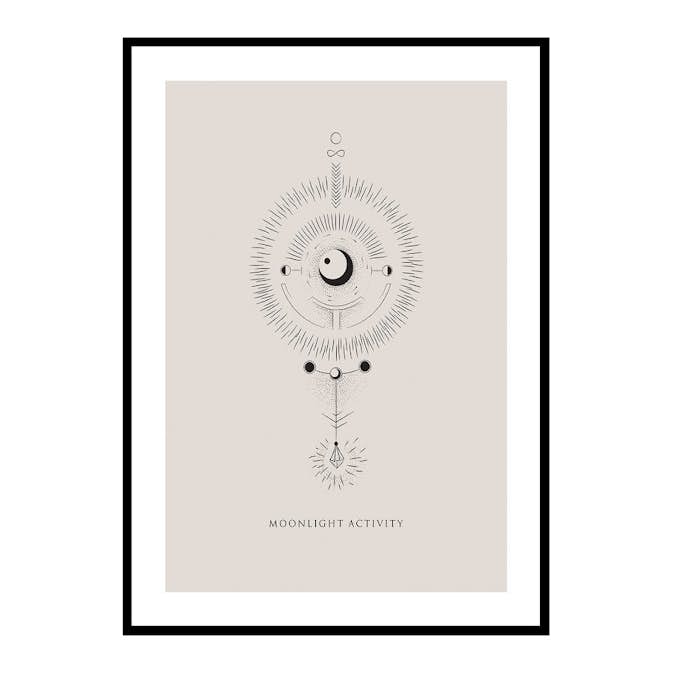 Poster Gallerix Moonlight Activity No2