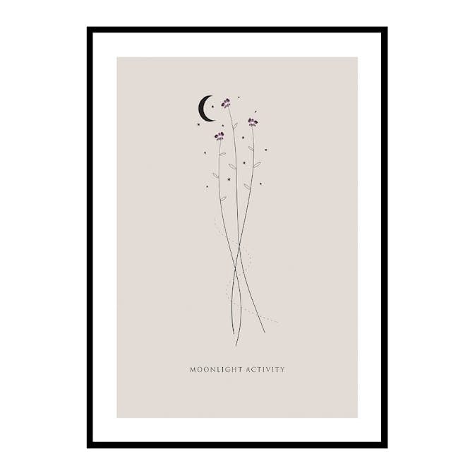 Poster Gallerix Moonlight Activity No3