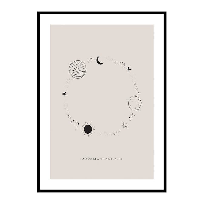 Poster Gallerix Moonlight Activity No4