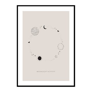 Poster Gallerix Moonlight Activity No4