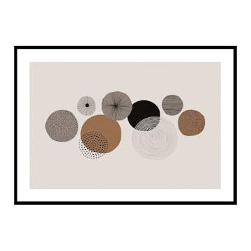 Poster Gallerix Abstract Forms No1