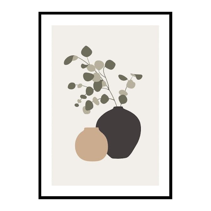 Poster Gallerix Flower Pots No2