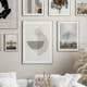 Poster Gallerix Abstract Circles No2
