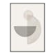 Poster Gallerix Abstract Circles No2