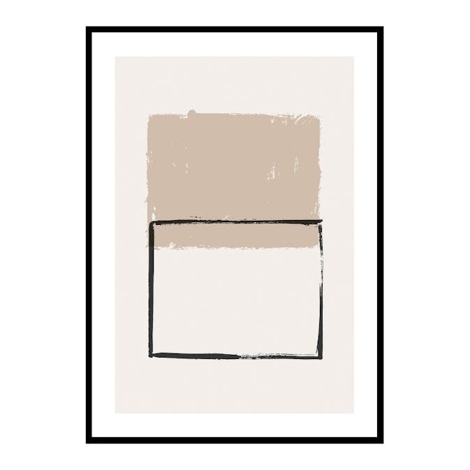 Poster Gallerix Layered Abstract No2