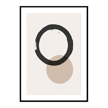 Poster Gallerix Layered Abstract No1