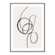 Poster Gallerix Line Art Knot