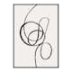 Poster Gallerix Line Art Knot