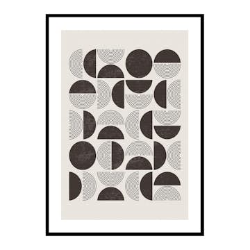 Poster Gallerix Geometric Cluster