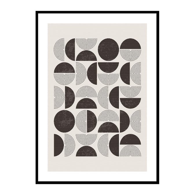 Poster Gallerix Geometric Cluster
