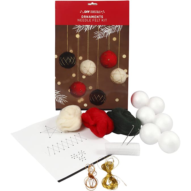 Materialset Creativ Company Julkulor D6 cm 6 St/1 Förp