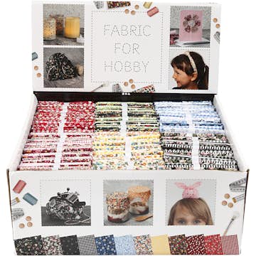 Patchworktyg Creativ Company Stl 45x55 cm Mixade Färger 48 Bunt/1 Förp