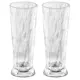 Ölglas Koziol Club No. 11 Ölglas 500 ml Crystal Clear 2-pack