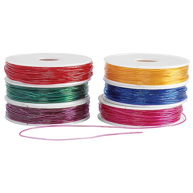 Smycketråd ABA Skol Elastisk 6 Färger