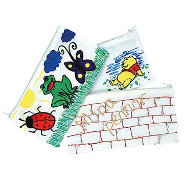 Pennfodral ABA Skol Vita 12 st