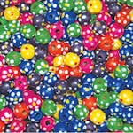 Träpärlor ABA Skol Prickar 770 st