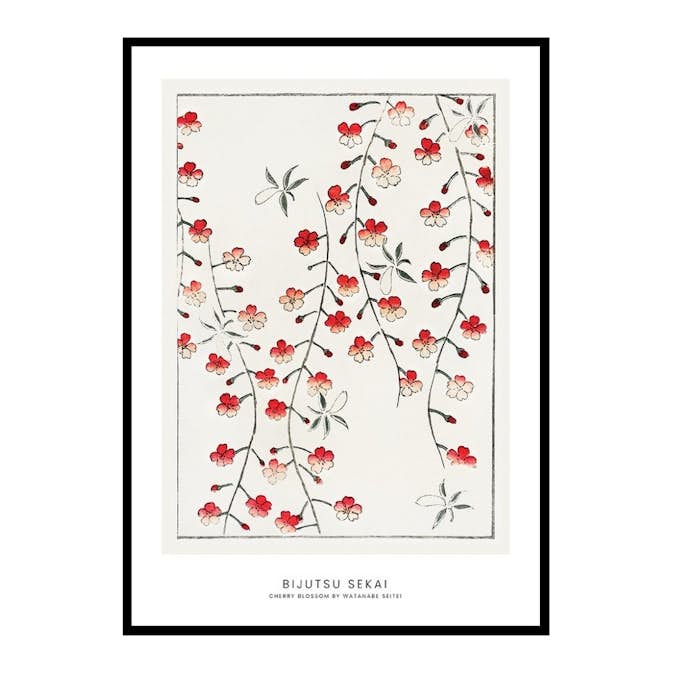 Poster Gallerix Cherry Blossom By Watanabe Seitei