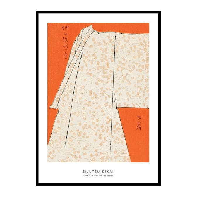 Poster Gallerix Kimono By Watanabe Seitei