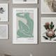 Poster Gallerix Matisse Cutout Femme Verte