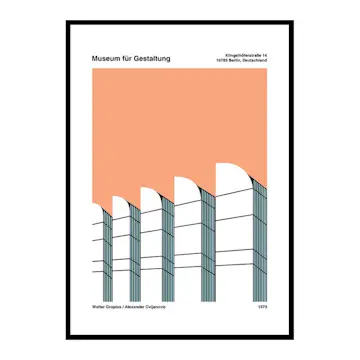 Poster Gallerix Bauhaus No14