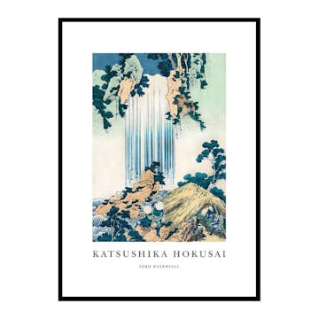 Poster Gallerix Yoro Waterfall By Katsushika Hokusai