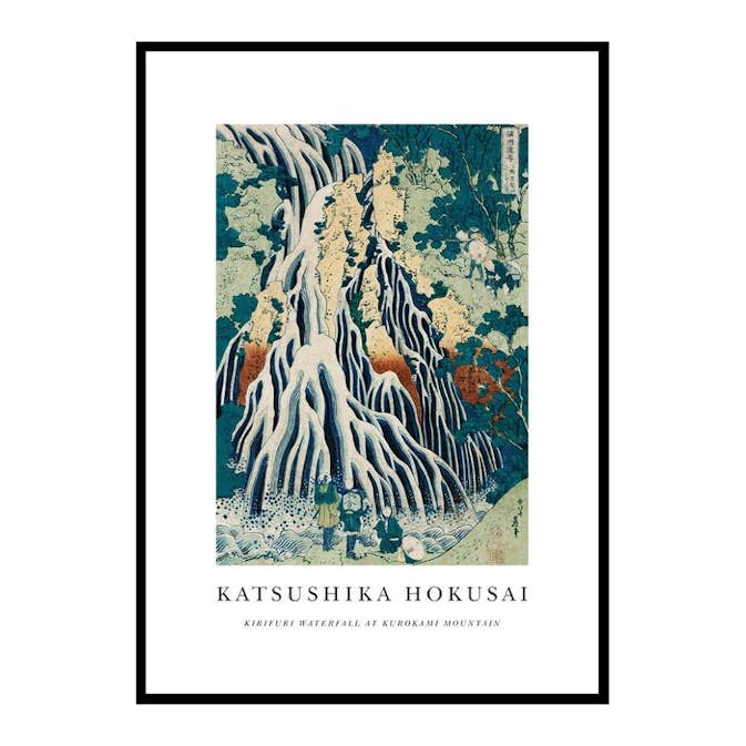 Poster Gallerix Kirifuri Waterfall By Katsushika Hokusai