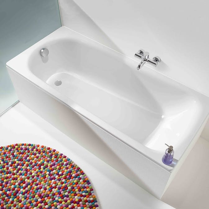 Inbyggnadsbadkar Kaldewei Saniform Plus BxLxD 700x1400x560 mm Outlet
