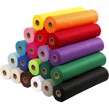 Hobbyfilt Creativ Company Mixade Färger 20x5 m/1 Förp