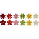 Filtdekorationer Creativ Company med Rhinstenar 12 st/1 Förp