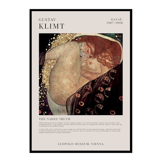 Poster Gallerix Denae By Gustav Klimt