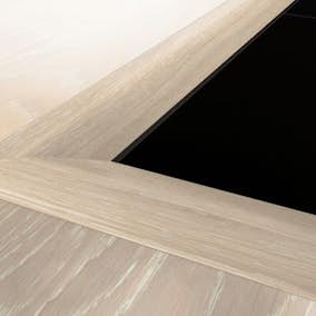 Massiv Nivålist Kährs 58x20 mm Till 14-20 mm Inkl. Underlag Ek Blonde/Pale