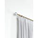 Gardinstångset Kirsch Moon 120-210cm Matt Guld