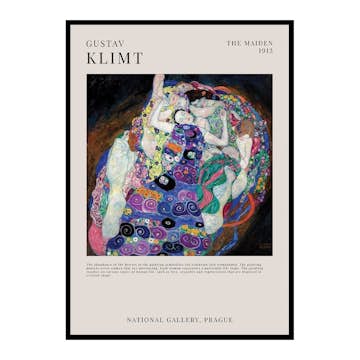 Poster Gallerix The Maiden By Gustav Klimt