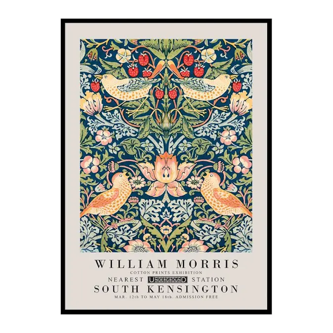 Poster Gallerix William Morris Strawberry Thief